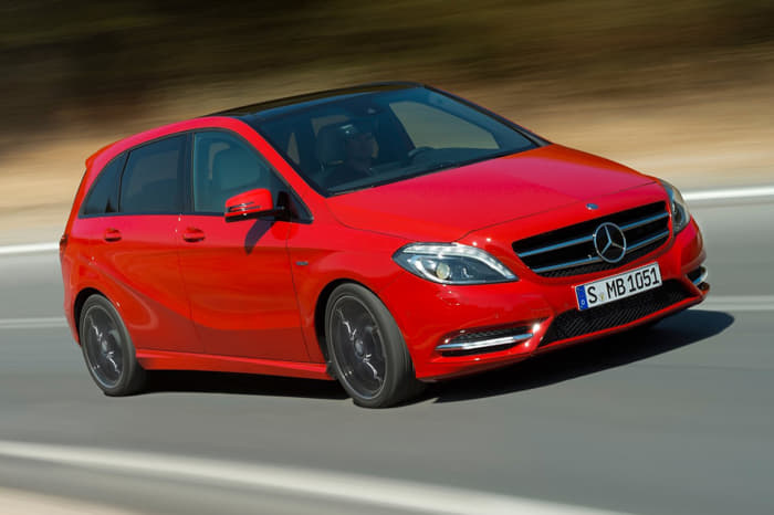 Mercedes B-Class detailed gallery
