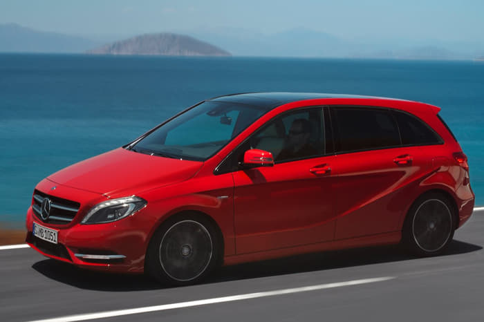 Mercedes B-Class detailed gallery