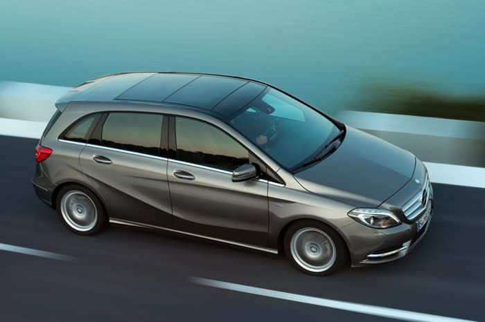 Mercedes B-Class detailed gallery