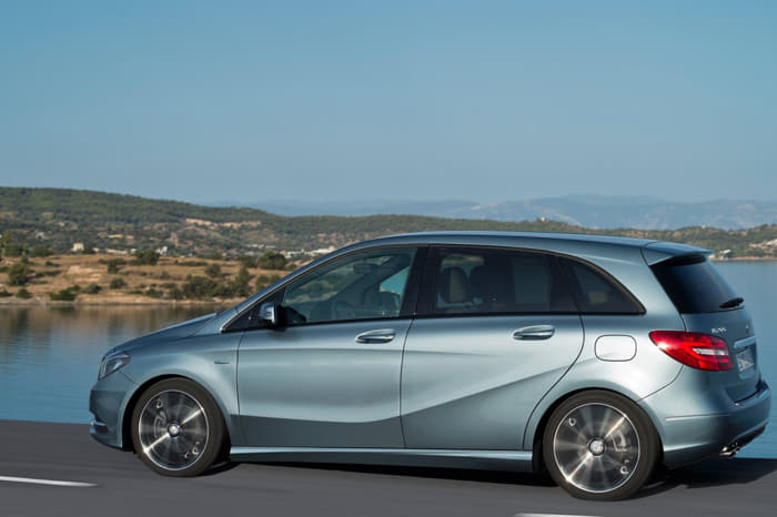 Mercedes B-Class detailed gallery