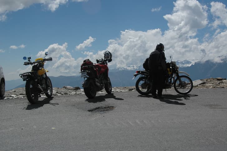 Taking a break before Rohtang