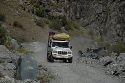 Our support crew was never far behind us. 