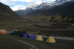 Camp no 4 at Sural. 11,000ft, -15 degrees, plenty of hot chai.