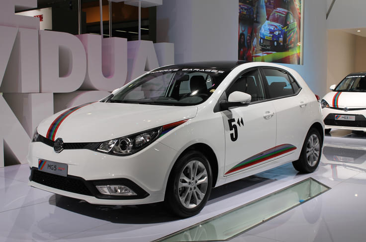 New Year MG5 resurrects the Morris Garages moniker. New Year MG5 resurrects the Morris Garages moniker.
