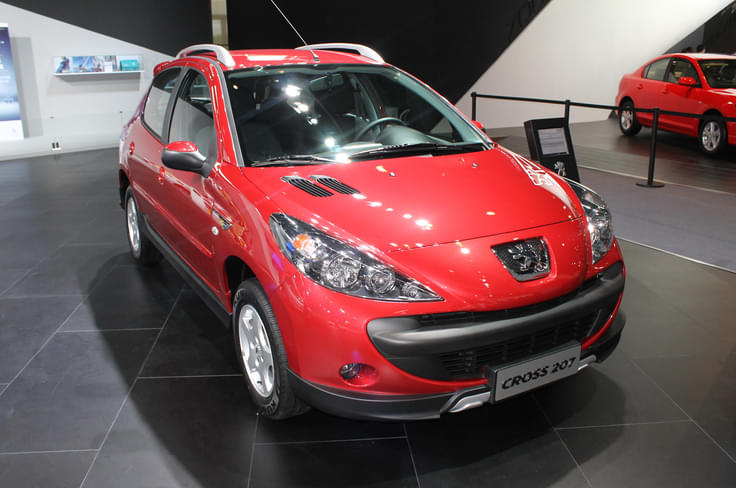 Peugeot 207 Cross is based on the 206. Peugeot 207 Cross is based on the 206.
