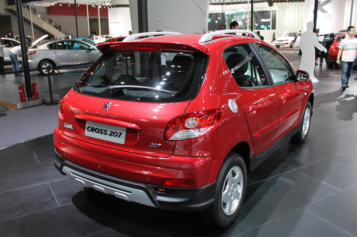 The ride height has been raised - a common tactic for Chinese market models. The ride height has been raised - a common tactic for Chinese market models.
