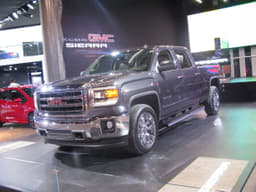 Chevrolet showcased its updated GMC line-up with the all-new 2014 Sierra.