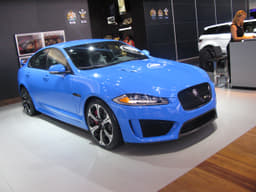 Jaguar unveiled its performance-oriented version of its XFR saloon, the XFR-S.