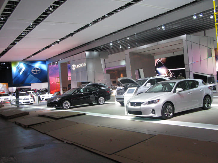 The brand new Lexus IS made its first public appearance.