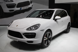 Porsche showed the Cayenne Turbo S. 