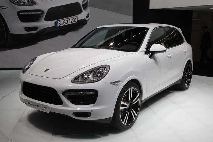 Porsche showed the Cayenne Turbo S. 