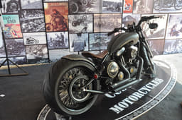 Beautifully detailed Harley 48 built by Rajputana Customs.