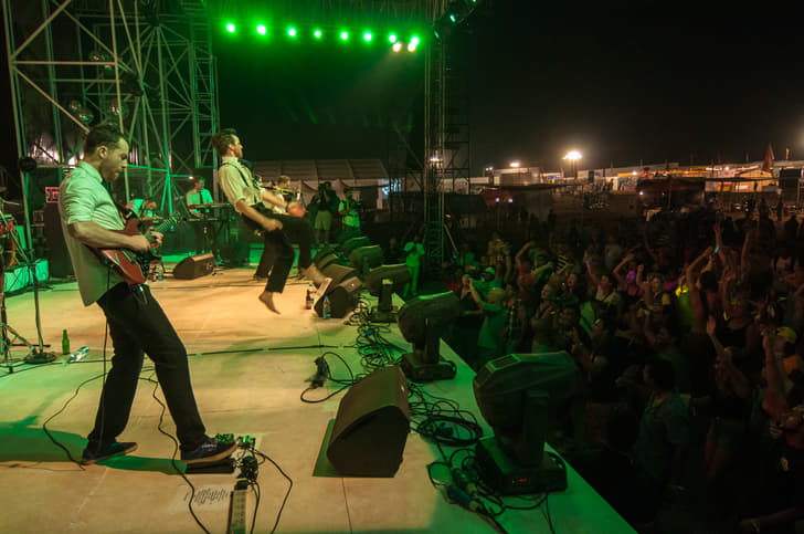 And the bands kept playing...