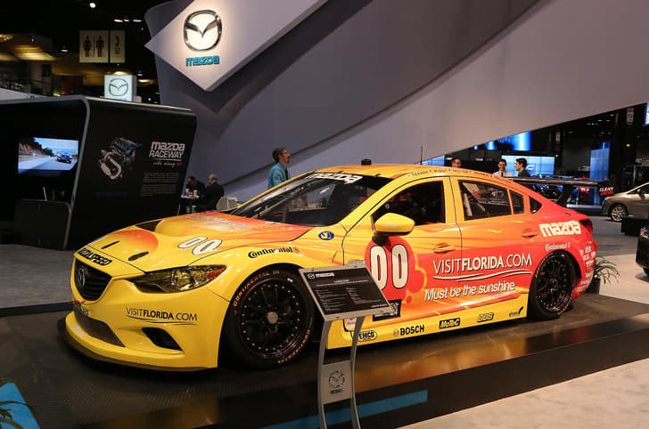 Mazda's 6 race car. 