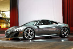 NSX concept badged as a Honda and not an Acura for the first time. 

