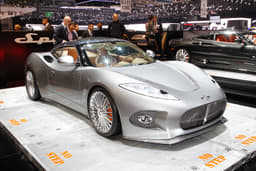 Spyker has pulled the wraps of its new Porsche 911 rival, the Spyker B6 Venator at the Geneva motor show. 