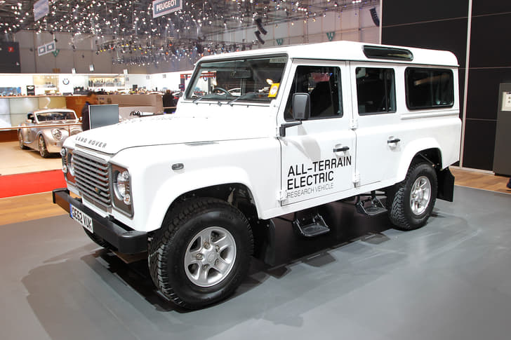 Seven electric Defenders will take place in real-world trials this year