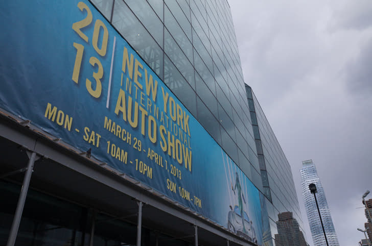 The 113th New York motor show runs until April 7th