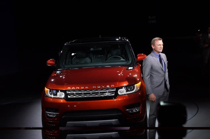 The Range Rover Sport launch included an appearance from Daniel Craig