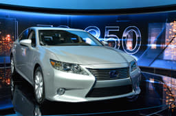 The ES saloon sits above the IS in the American Lexus range

