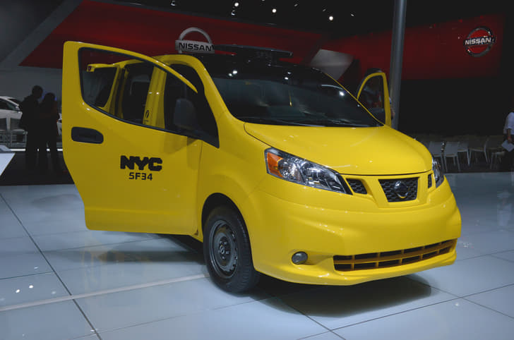 Nissan NV200 is now widely used as a taxi in New York

