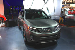 American Kia Sorentos are offered with two petrol engines including a 3.3-litre V6


