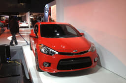 Kia also showcased the new Rio at the show. 