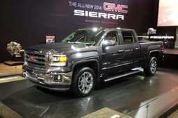 Pick-ups are still big business in the USA; this is the 2014 GMC Sierra
