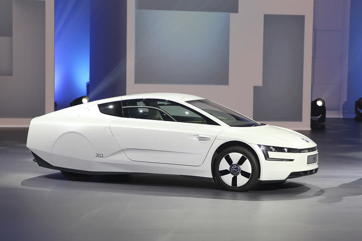 The Volkswagen XL1 will cover a claimed 120kpl.
