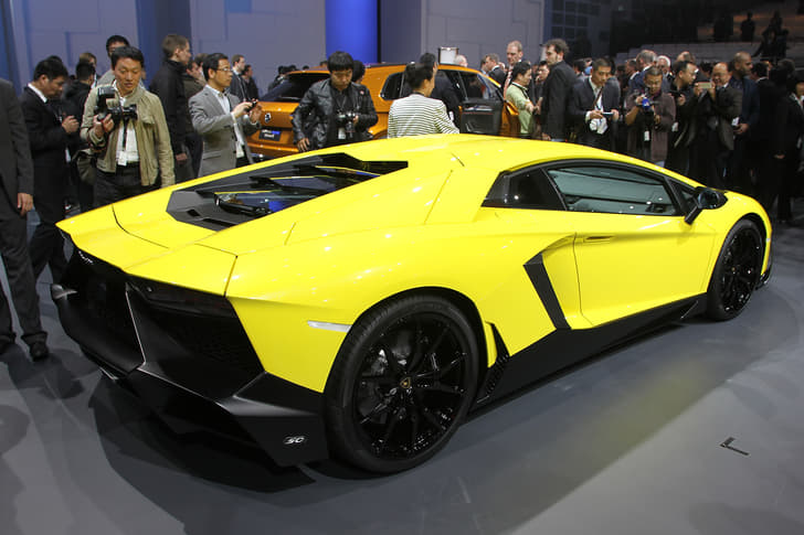 The Lamborghini Aventador LP 720-4 50 has power boosted to 710bhp.