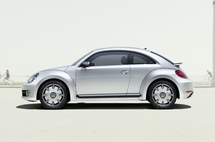 The Volkswagen iBeetle has been built in conjunction with Apple to deliver social media connectivity on the move.