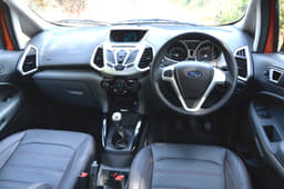 Ecosport dash similar to Fiesta. Quality not on par with German rivals 