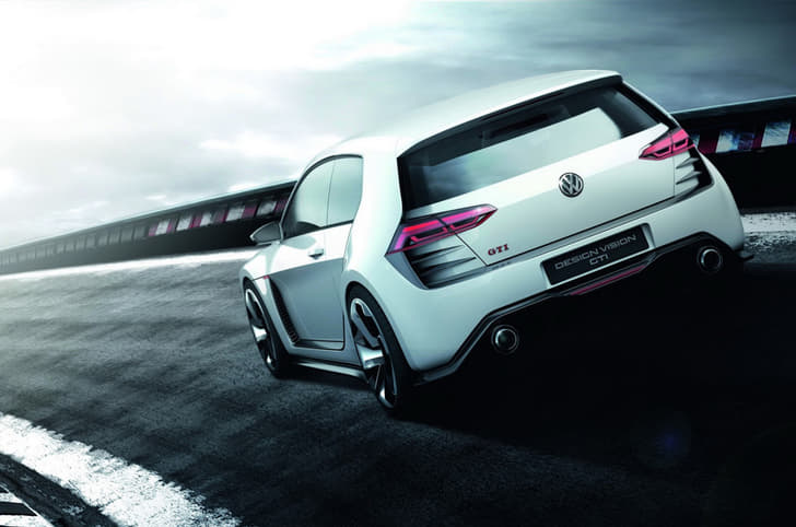 Volkswagen Golf Design Vision GTI concept 
