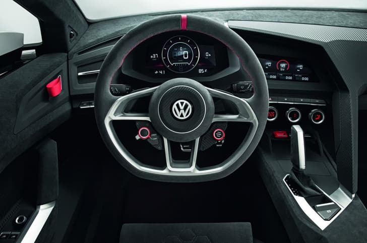 Volkswagen Golf Design Vision GTI concept 