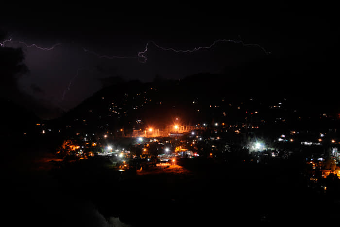 Got stuck at Ramban. Had to spend the night at an army camp.