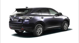 New Toyota Harrier SUV photo gallery