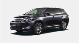 New Toyota Harrier SUV photo gallery