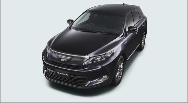 New Toyota Harrier SUV photo gallery