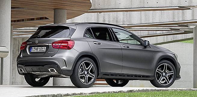 Mercedes Benz GLA photo gallery