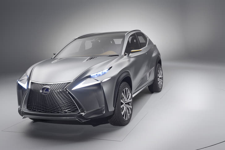 New Lexus LF-NX SUV concept photo gallery
