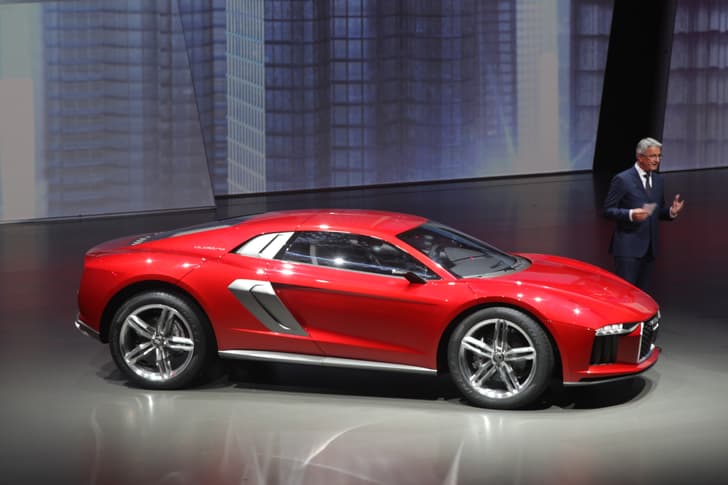 The diesel Audi Nanuk concept promises high performance pace on- and off-road.