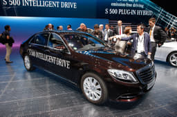 The Mercedes S500 plug-in hybrid is the third hybrid in the S-class range.