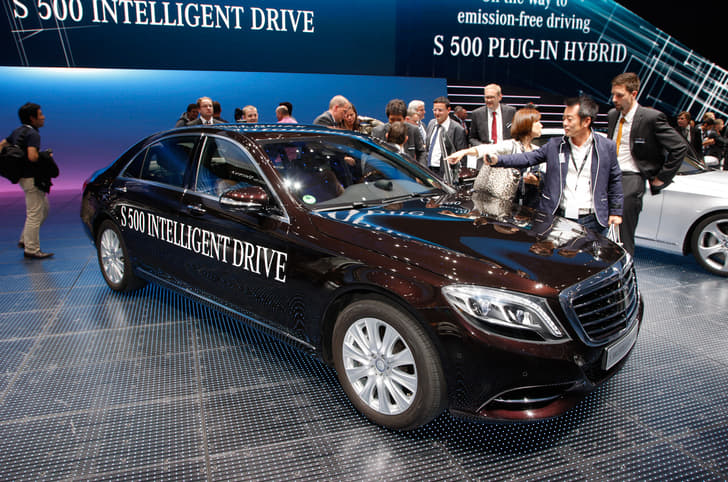 The Mercedes S500 plug-in hybrid is the third hybrid in the S-class range.