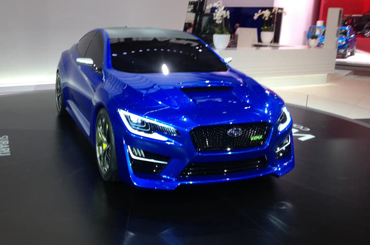 Subaru unveiled the WRX concept, underlining its determination to get back to its performance roots.