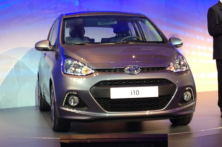 The all-new Hyundai i10 debuted at the show.