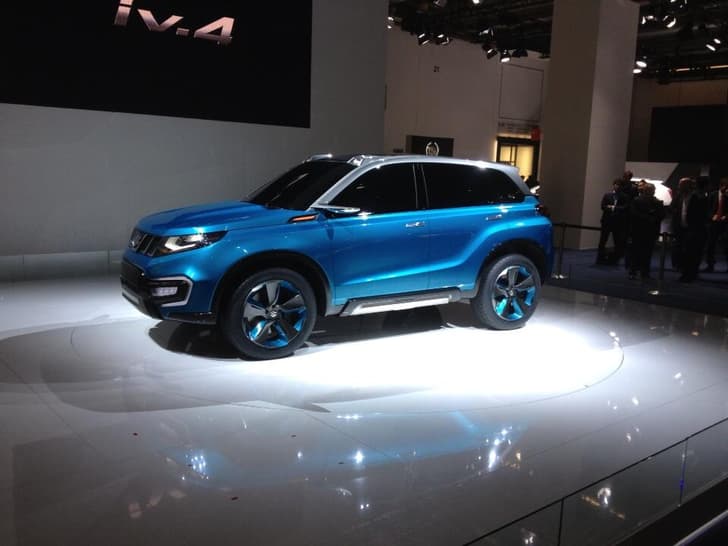 Suzuki unveiled the i-V4 compact SUV.