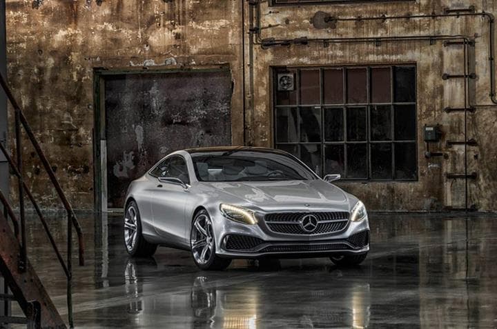 Mercedes S-Class coupe photo gallery