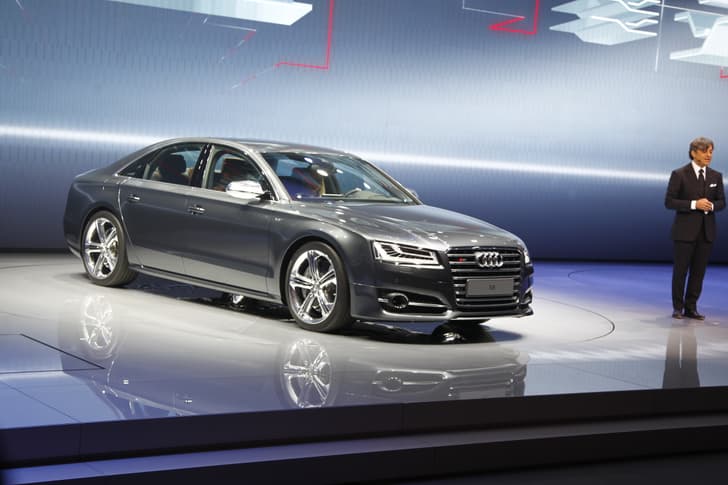 The facelifted Audi A8 features more powerful engines and new LED headlight tech among others.