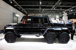 Brabus's new B63S-700 6x6 is a meatier version of Merc's G63 AMG 6x6.