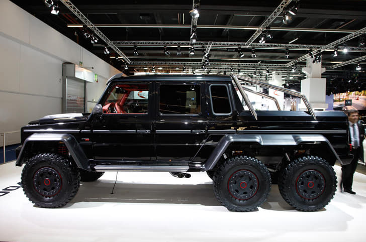 Brabus's new B63S-700 6x6 is a meatier version of Merc's G63 AMG 6x6.